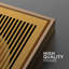 Abstrait, blocs de couleurs vibrantes, formes de cercle orange de style Mid-Century Bauhaus-99141833-99141836
