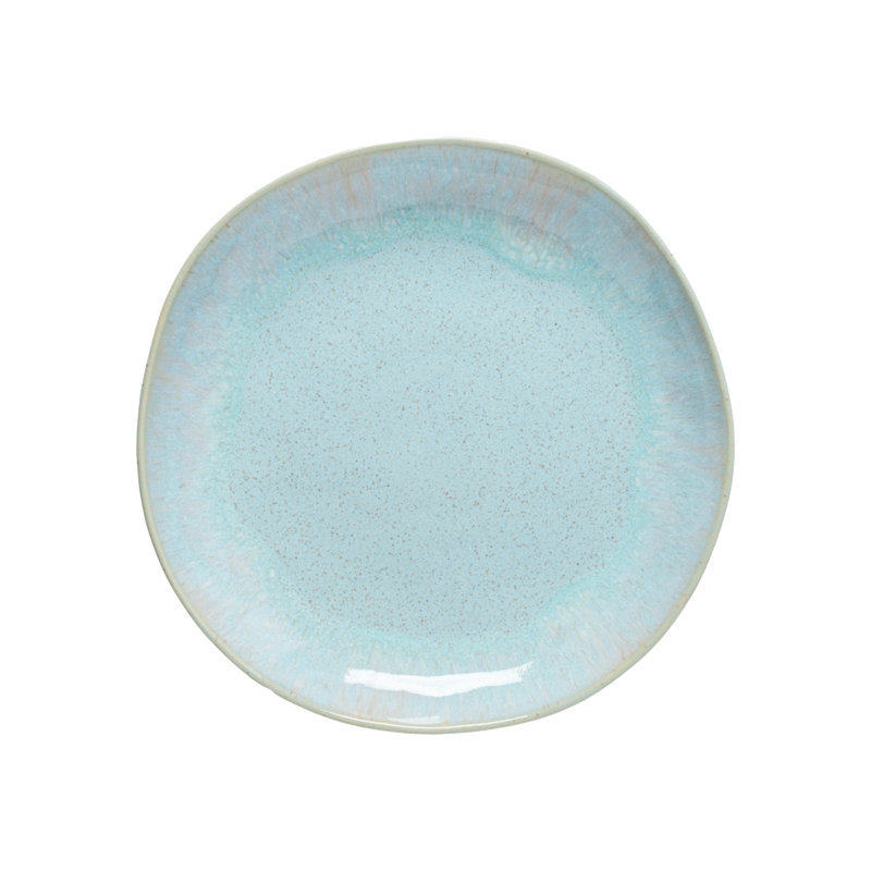 Eivissa Fine Stoneware Dinner Plate, Sea Blue