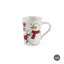 Snowman Porcelain New Bone Chain Coffee Mug