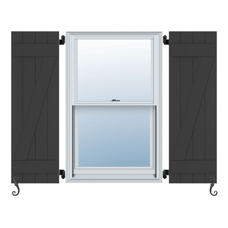 Atlantic Classic Two Batten W/Z-Bar, Board and Batten Shutters