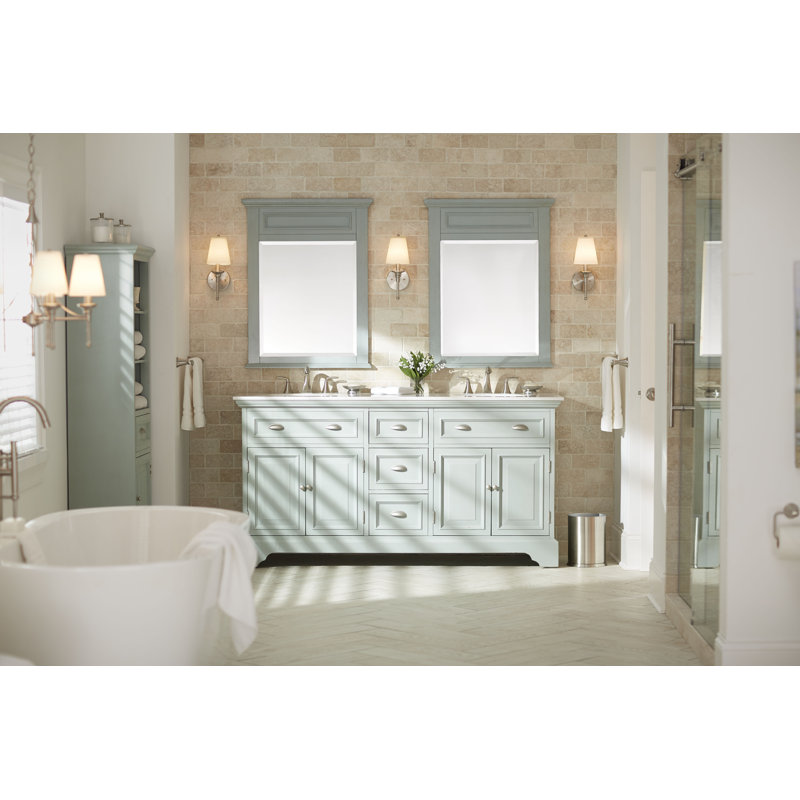 Valterra Beige Subway 3 in. x 6 in. Tumbled Travertine Floor and Wall Tile