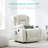 Power Lift Recliner Chair With Massage And Heat - PU Leather Electric Reclining Chair With Adjustable Positions, USB Port, Cup Holders And Easy-To-Reach Side Button-161991631