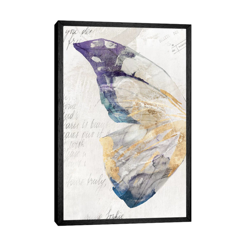 Butterfly Effect II by Isabelle Z - Print on Canvas, Black Framed, 66.04 cm H x 45.72 cm W