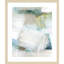 «White Blues II» par Cartissi, reproduction d'art encadrée sur bois-100671875
