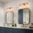 3 - Light Dimmable Bathroom Vanity Light