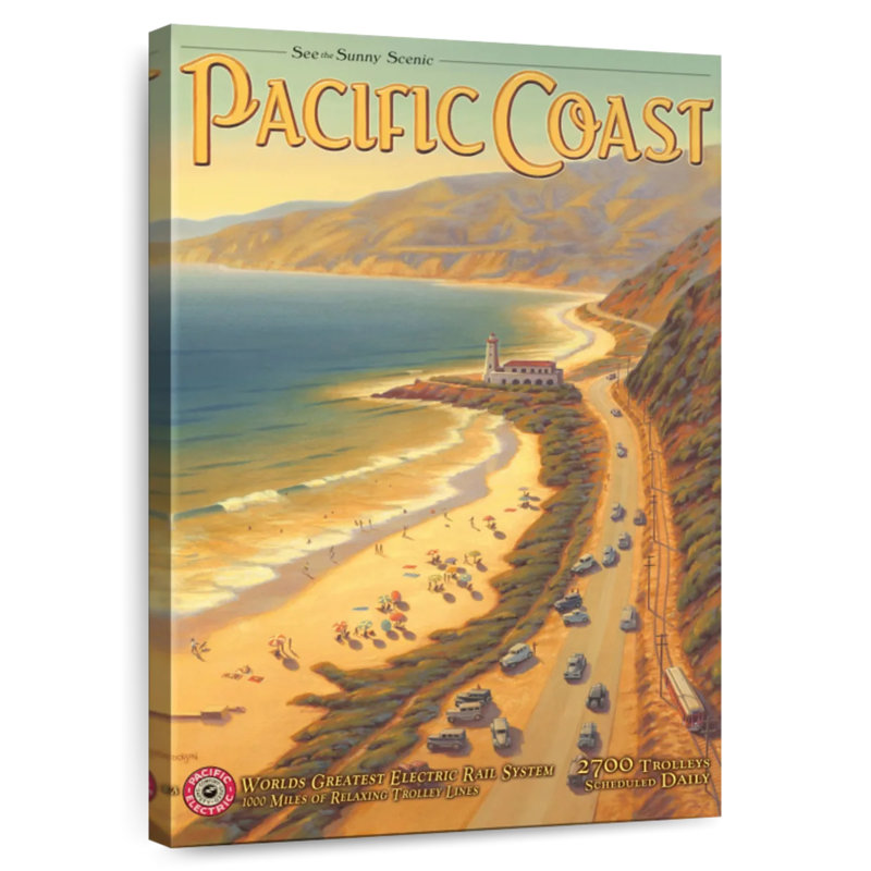 Gillard Pacific Coast, 51" H x 34" W
