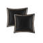 Édredon pour très grand lit 8 pièces avec textures classiques et texturées, coussins décoratifs brodés, rembourrage, utilisation à longueur d'année, caractéristiques des coussins doux, lavage facile à la machine