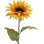  Tournesol jaune audacieux de 7,5 po - Fleur artificielle vibrante et réaliste pour la maison et les événements, centre de table idéal pour toute occasion, parfait pour la décoration et l'artisanat