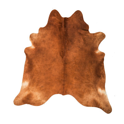 Myrtletown Animal Print Cowhide Flatweave 2cm X 1.75cm Area Rug