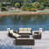9 - Person Patio Conversation Sets with Cushions