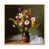Toile naturelle avec cadre flottant