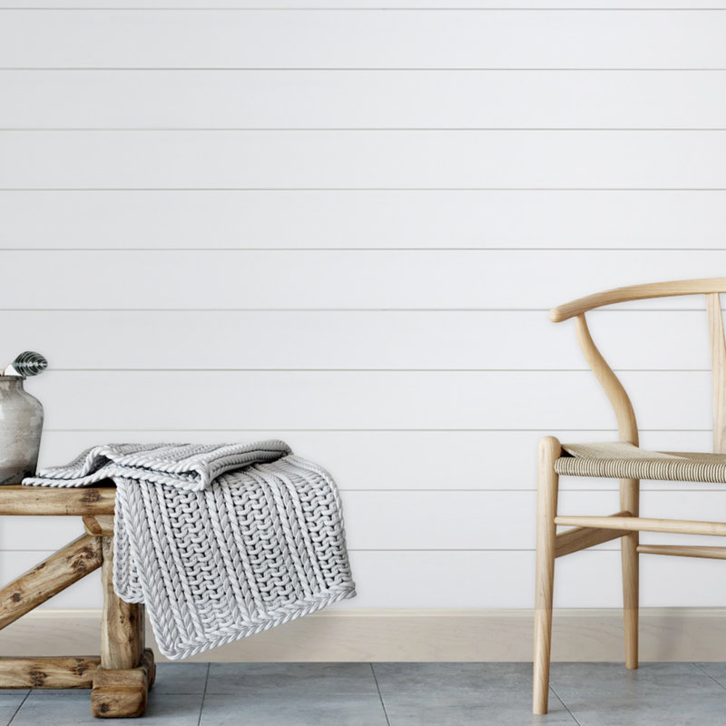 84" x 5.1"  Indoor/Outdoor Wood Shiplap Paneling, Panels for Walls and Ceilings (Set of 6)