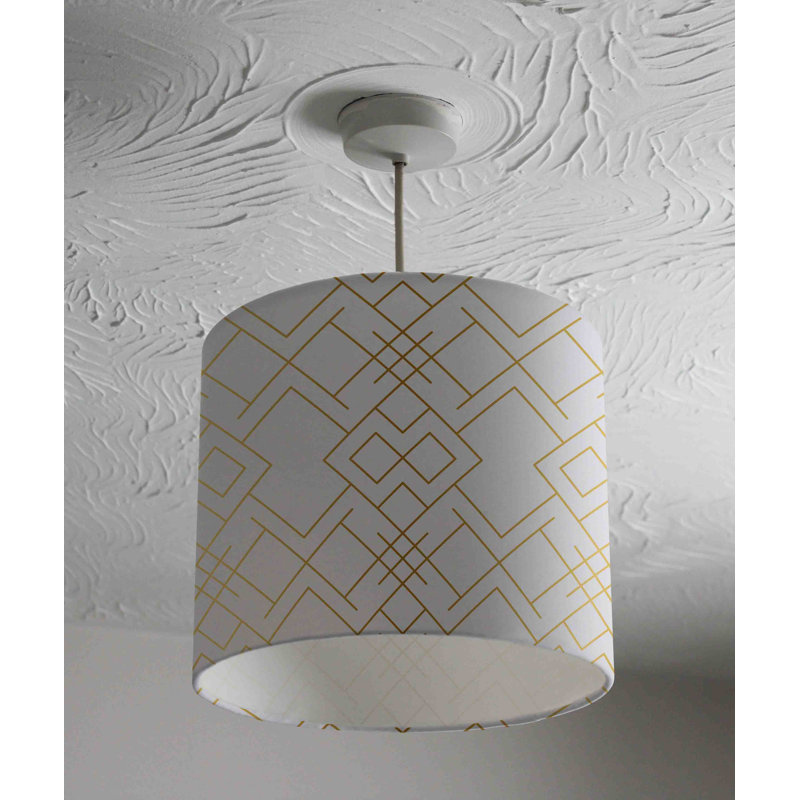 Cotton Drum ( Uno ), 22cm H x 25cm W x 25cm D