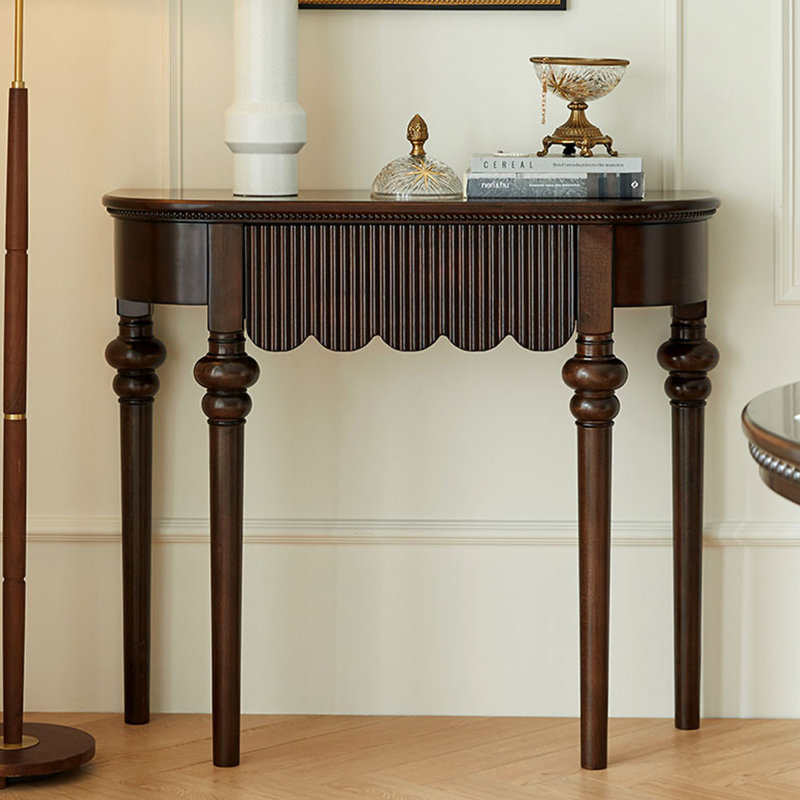 American Style Solid Wood Console Table