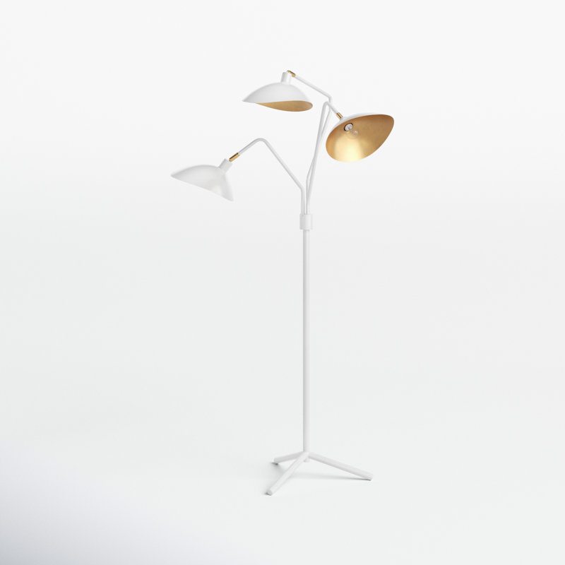 Hopson 69.5'' Tree Floor Lamp, White