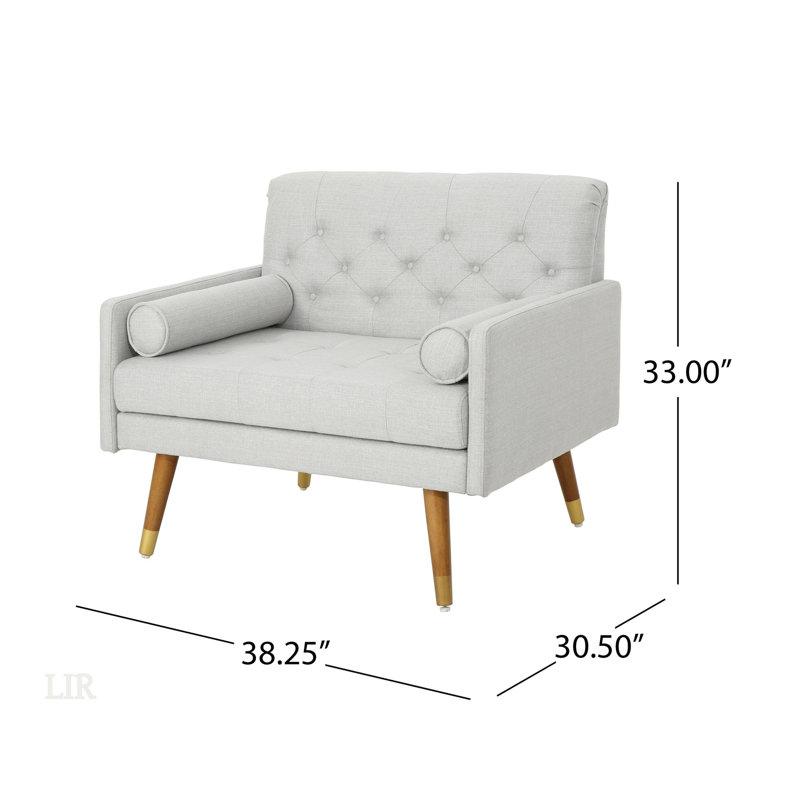 CLUB CHAIR, revêtement raffiné et capitonné
