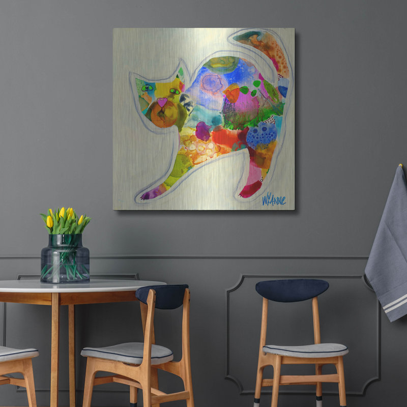 " Who Me " by Wyanne, 36" H x 36" W