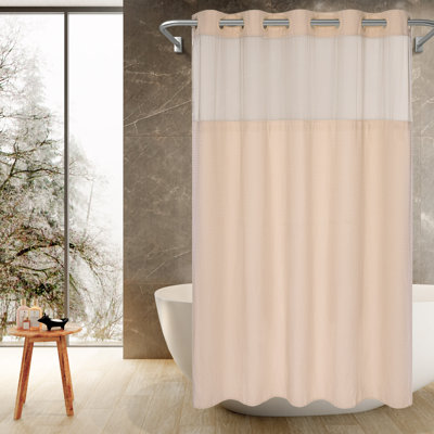 Rideau de douche Ramjani Waffle Weave
