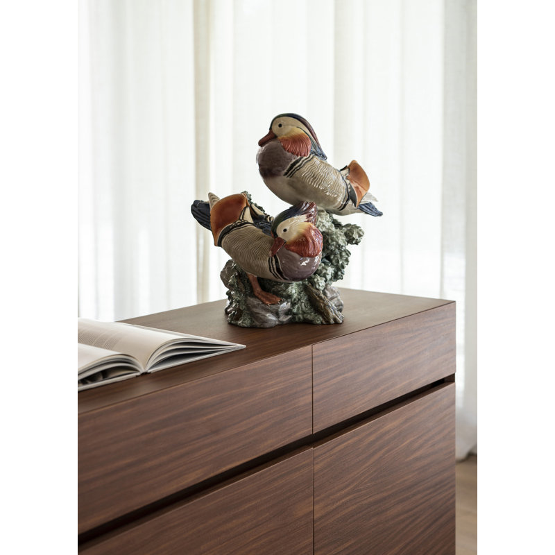Mandarin Ducks Figurine