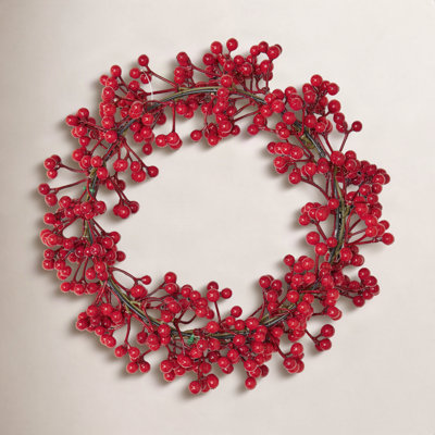 Couronne de baies rouges