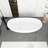 65 " L x 29.5 " W Freestanding and Mounting / Installation Required Soaking Solid Surface Bathtub-92361382