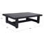 Melrose Slatted Metal Coffee Table