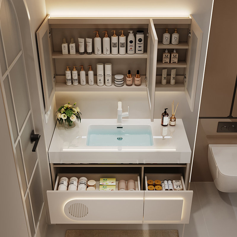 Armoire de salle de bain moderne et luxueuse, 51"