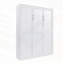 Grand lit escamotable avec conception murale pliable de 65 pouces, structure en métal, lattes en bois massif, peu encombrant pour les chambres et les chambres d'amis