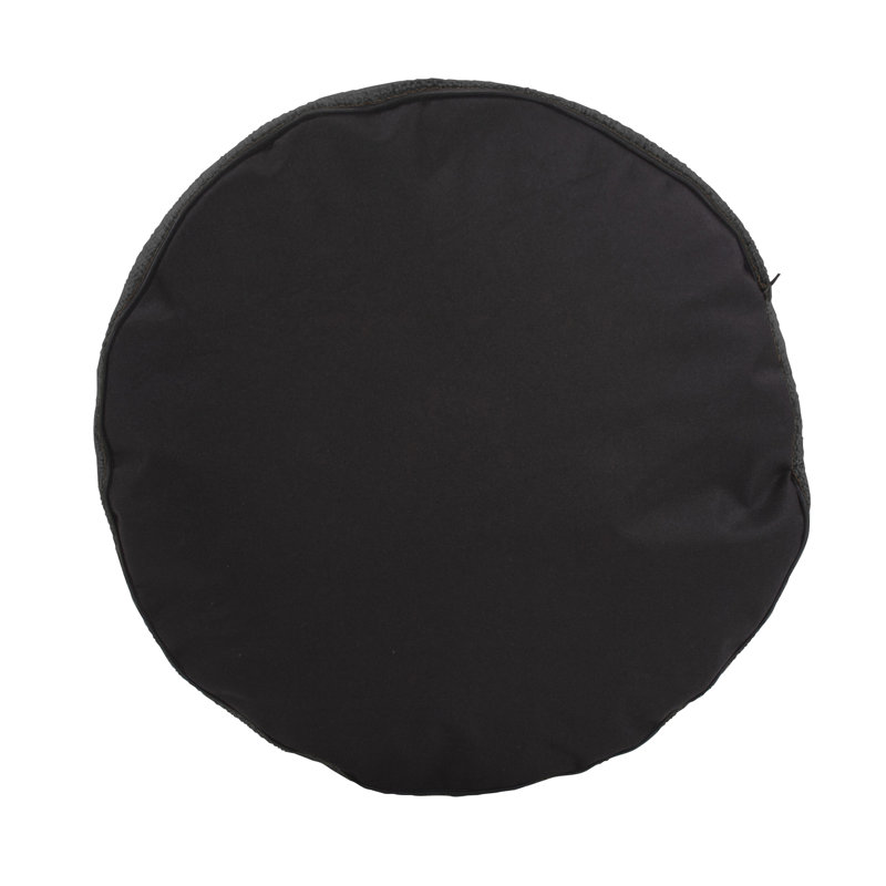 Vinita Upholstered Pouf, Breeze