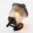 Classic Ribbed Bell Outdoor Wall Sconce