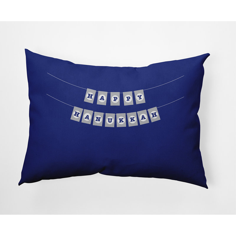  Coussin extérieur Banner Day, bleu
