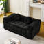 Canapé capitonné en polyester compressé avec coussins décoratifs-1555482257-1555482256