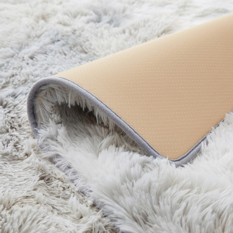 Machine Tufted Shag Area Rug, Rectangle 80 x 150 cm