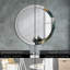 Huldar Glass Flat Wall Mirror