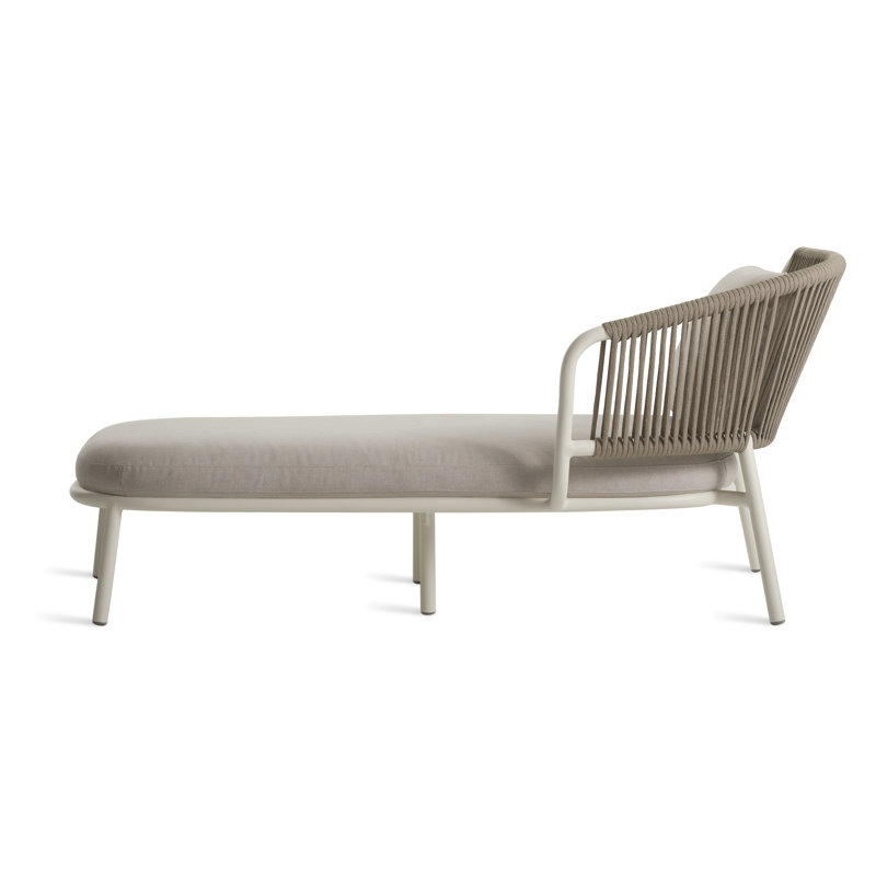 Mate Outdoor Chaise Lounge, Linen Sunbrella®