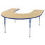 Table d'activité 60 "x 66" en forme de T avec pieds réglables-580520424-592723504-538156476