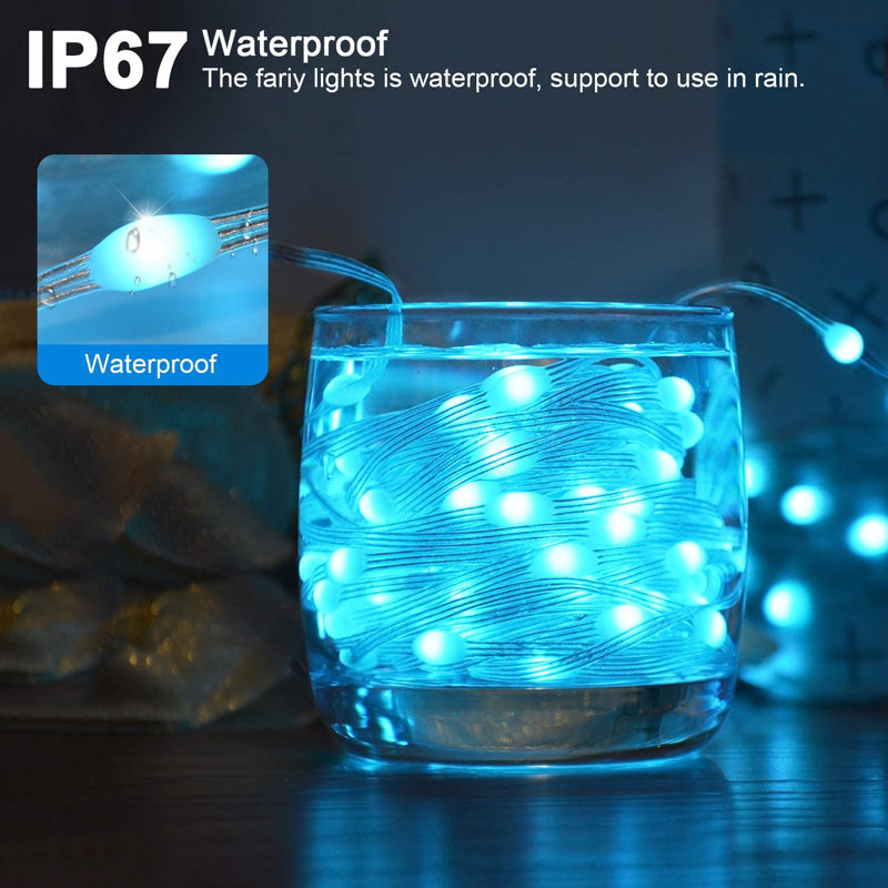 200 - Bulb 8.4'' Plug-in LED Fairy String Light
