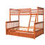Lit superposé simple avec rangement en noyer, bois massif-1884755273-1884755278