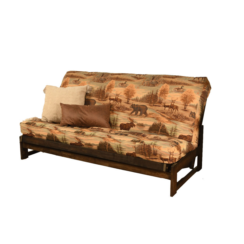 Structure de futon pleine grandeur et matelas 76 po Stratford, Mélange de polyester canadien