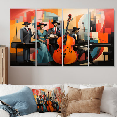 Nils - Ensemble d'art mural 4 pièces