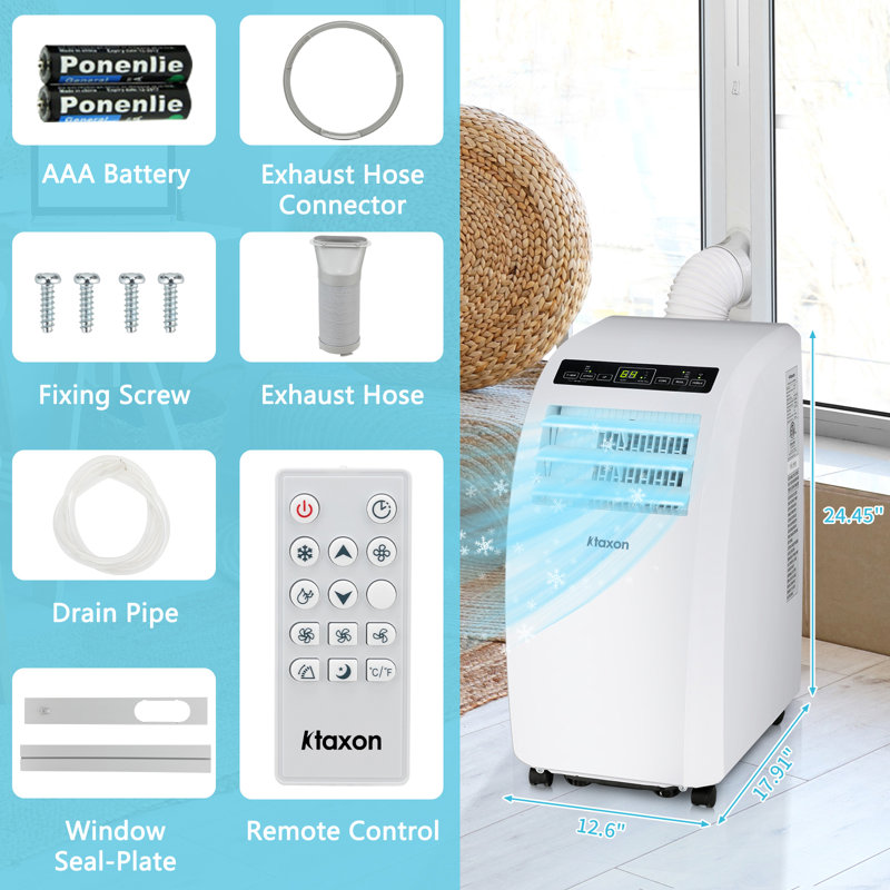 Climatiseur portatif 12 000 BTU