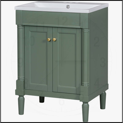 Meuble-lavabo 24 po avec lavabo supérieur