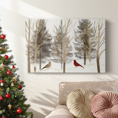 Christmas Holiday Arts - Toile tendue avec châssis