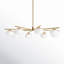 Vibi 8 Light Metal Dimmable Sputnik Chandelier-322932171