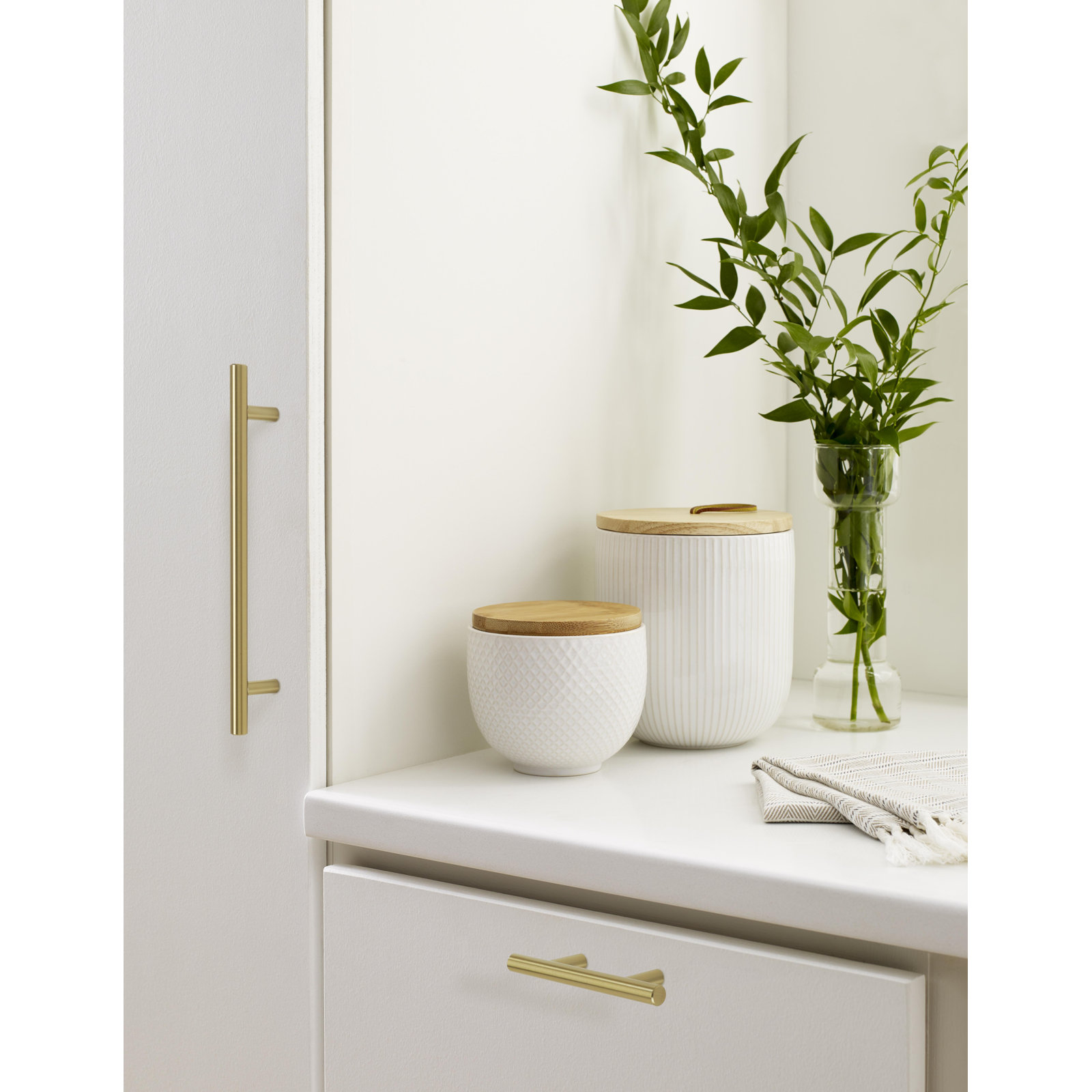 Bar Pulls Cabinet Pull, 3 3/4", Golden Champagne, 1