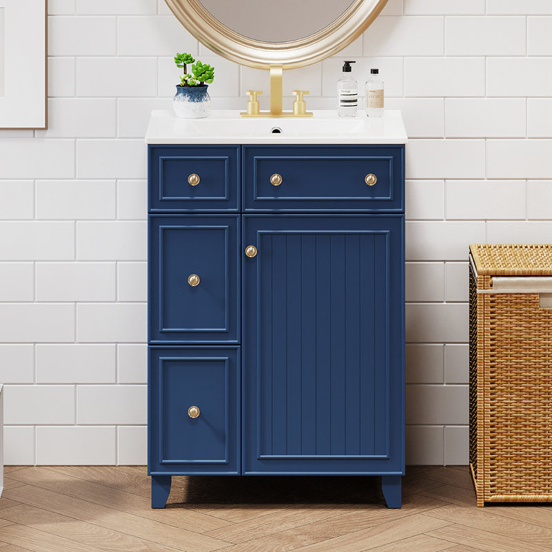 Armoire décorative, Bleu