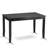 5 Piece Kitchen Counter Set Includes a Rectangle Dining Room Table and 4 Dining Chairs, 30x48 Inch, Black-884477813-840902288-840902289