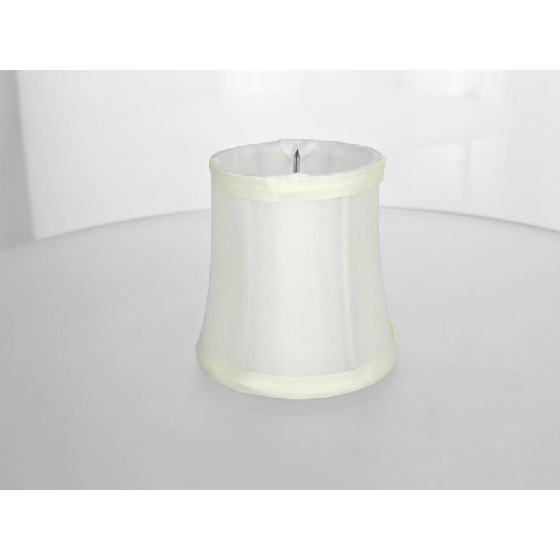Abat-jour lustre Everly Quinn, H 3 po x l 4,5 po x P 4,5 po, Coquille d'œuf