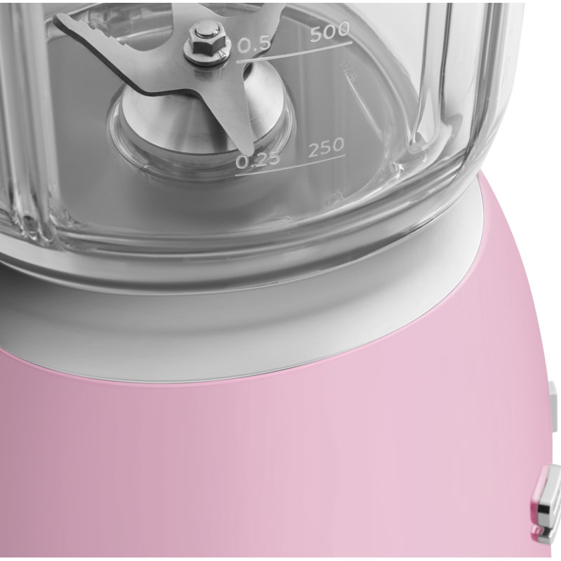SMEG 50's Retro Style Countertop Blender, Pink