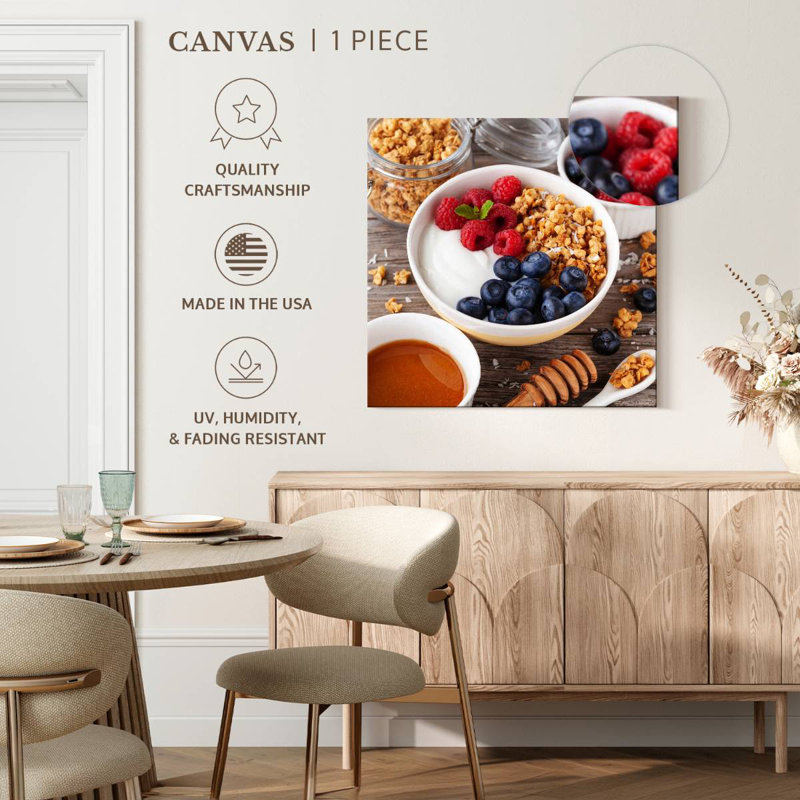 Yarlin Healthy Granola Breakfast, 24" H x 24" W